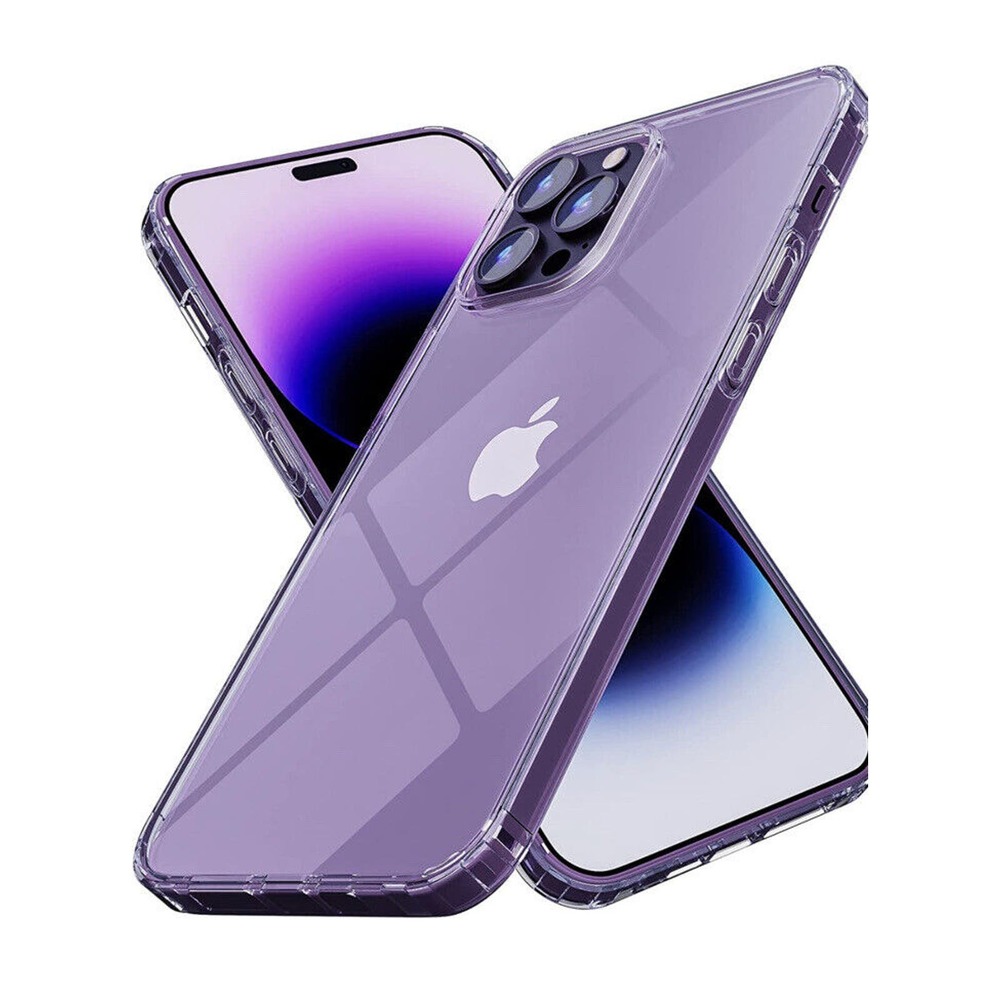 iPhone 14 Pro Max Phone Case Clear - 6.7 Inch Shockproof Protection - NEW - Picture 1 of 4